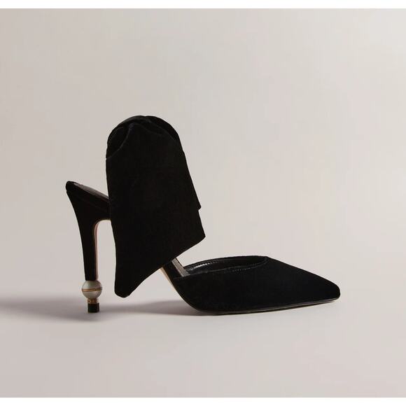 Ted Baker Batalyn Large Bow Court Heels - Picture 4 of 13